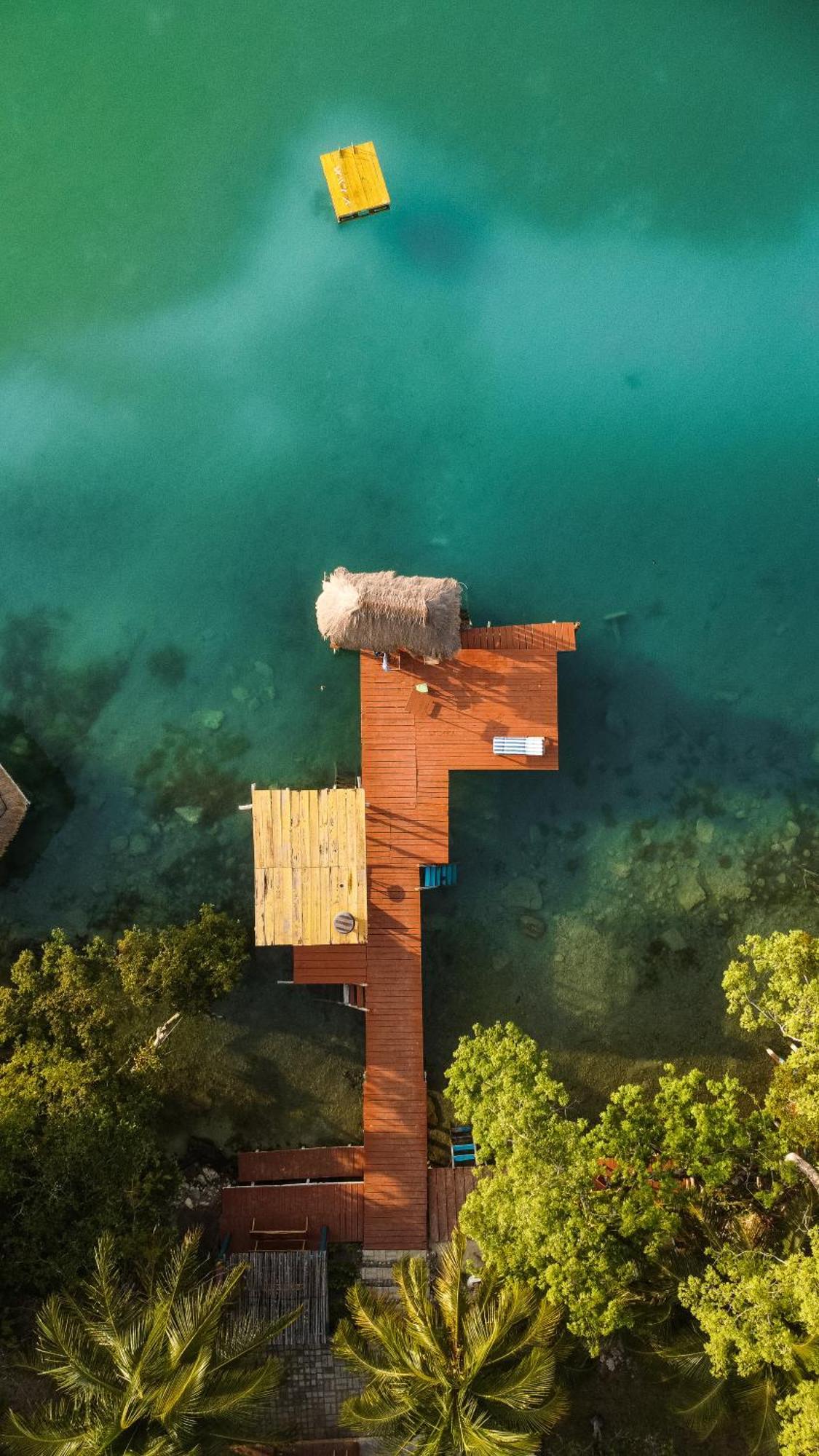 B 7 Blue Bacalar Apartment Luaran gambar