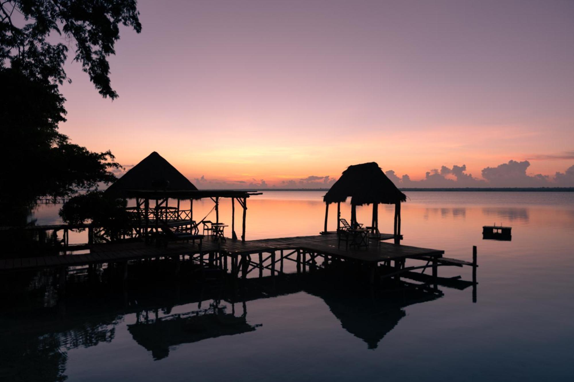B 7 Blue Bacalar Apartment Luaran gambar