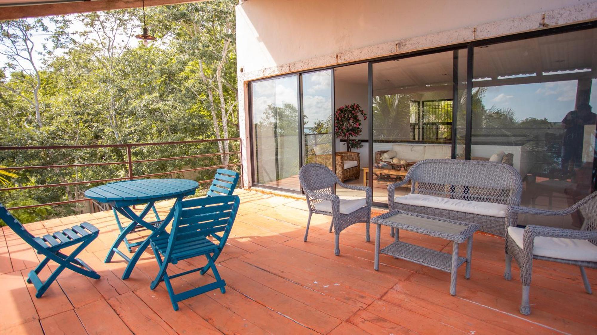 B 7 Blue Bacalar Apartment Luaran gambar